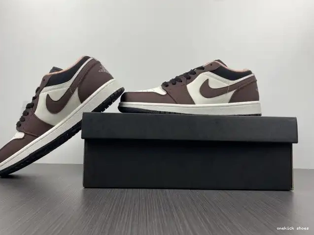 Rep Onekick Low Mocha Jordan DC6991-200 1 Air 0329